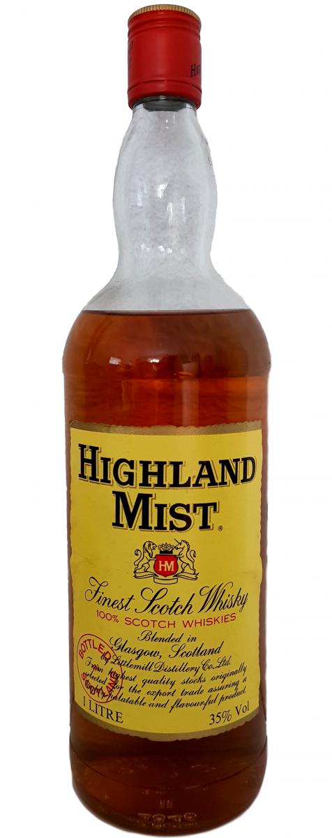 Highland Mist Finest Scotch Whisky 100% Scotch Whiskies by Littlemill Distillery Co. Ltd 35% 1000ml