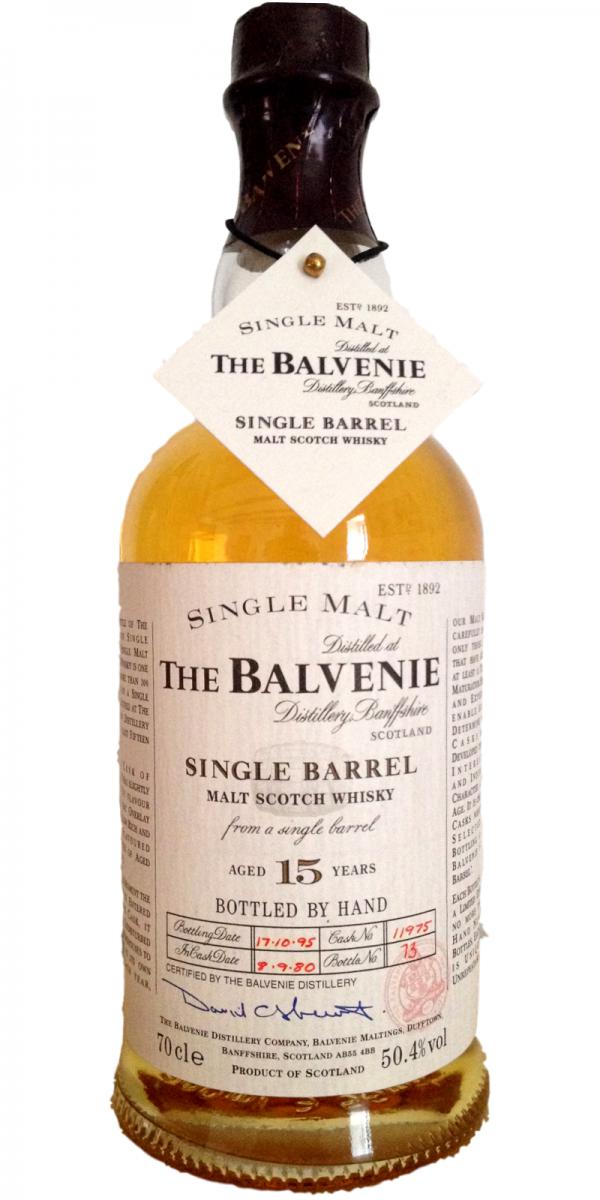 Balvenie 15yo Single Barrel 11975 50.4% 700ml