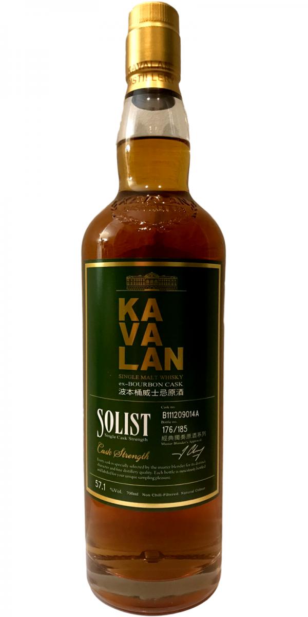 Kavalan Solist ex-Bourbon Cask B111209014A 57.1% 700ml
