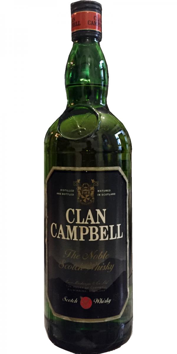 Clan Campbell The Noble Scotch Whisky 43% 1000ml