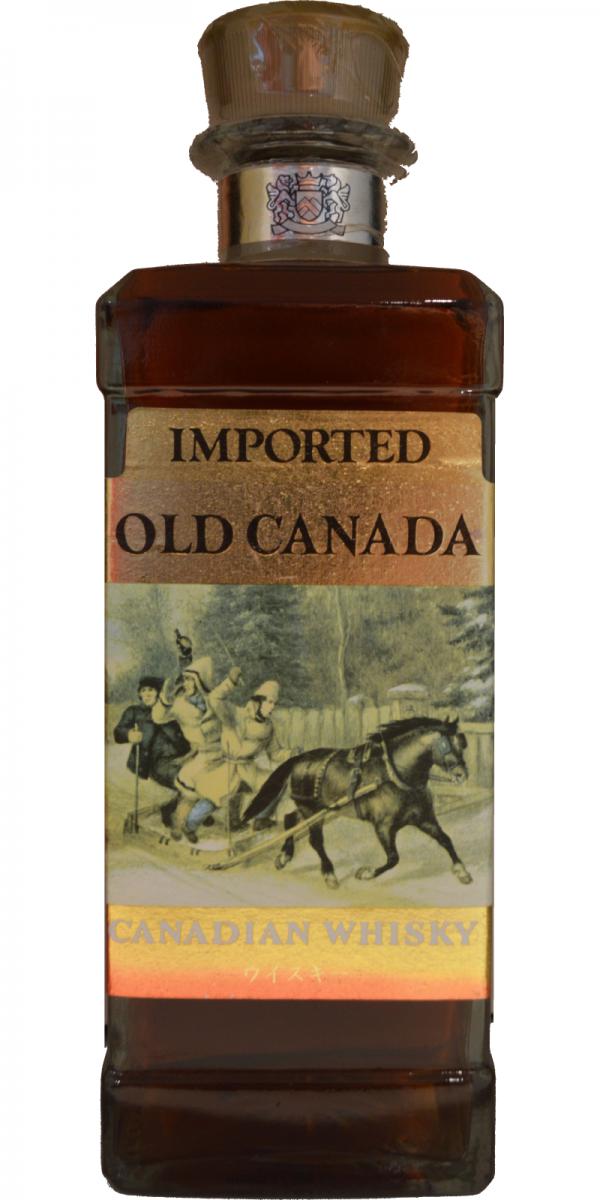 Old Canada Imported Canadian Whisky The Japanese Market 40% 700ml