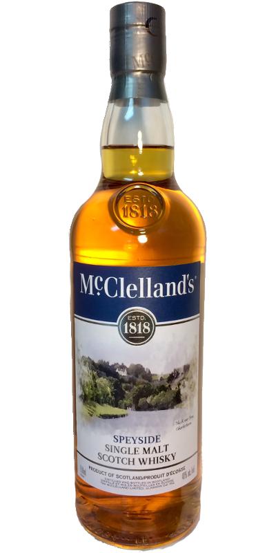 McClelland's Speyside 40% 750ml